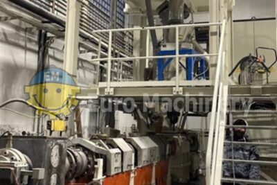 Twin-screw extruder MARIS TM92MV for compounding 