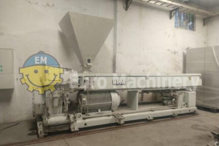 HP Single screw extruder - Pipe extrusion